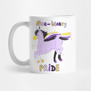 Non-Binary Pride Hippogriff Mug